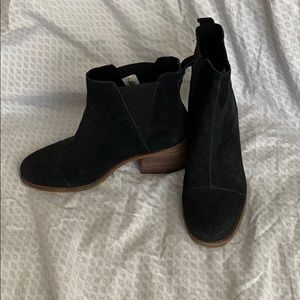 Worn Once Toms Suede Booties